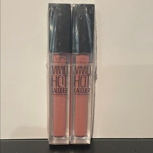 Maybelline Vivid Hot Lacquer Lip Gloss - Soft Peach